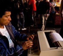 Marcial, l’escribiente messicano di Città del Messico