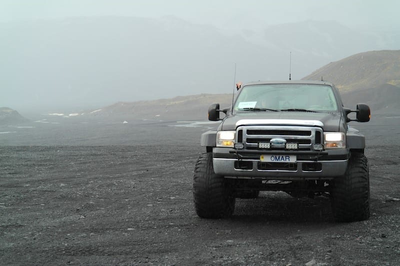 Off-road in Iceland