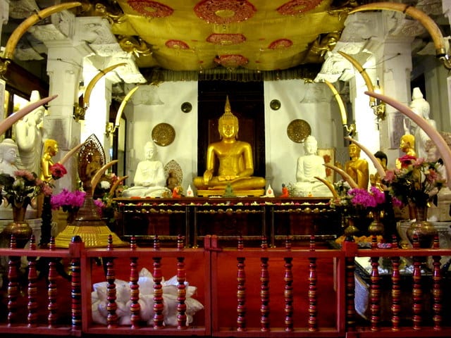 Temple of the Sacred Tooth - Kandy, Sri Lanka