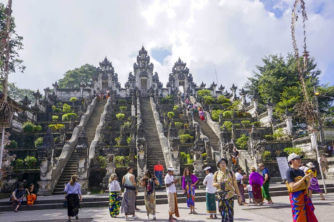 La porta del paradiso tempio bali