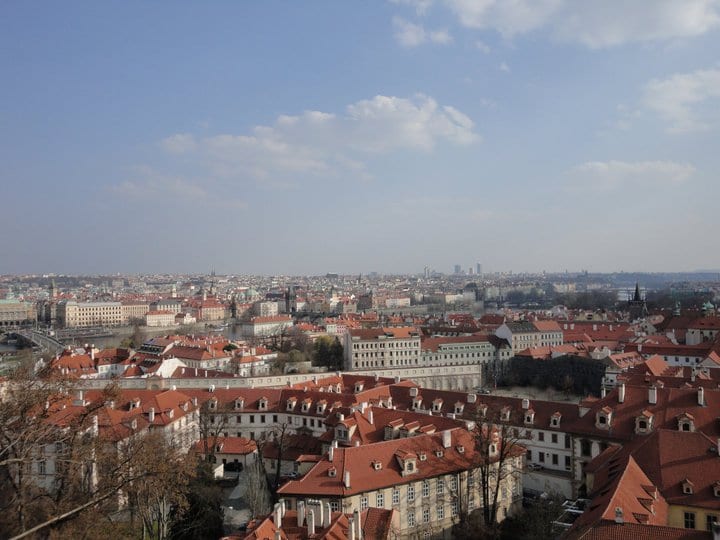 Praga, vista dal Castello