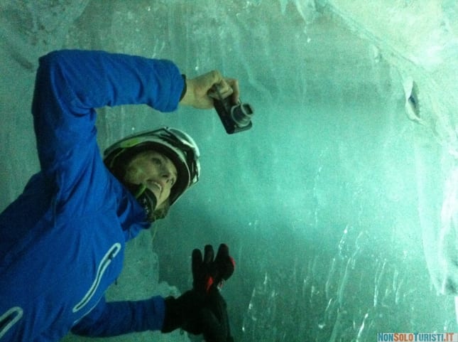 Tux, palazzo di ghiaccio a 3250 metri