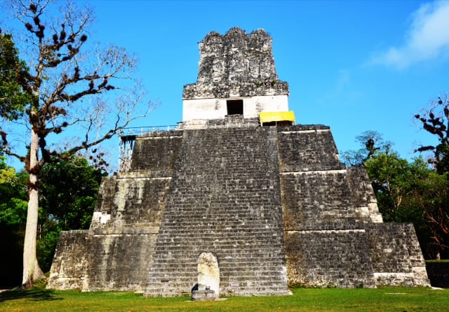Le rovine Maya di Tikal in Guatemala