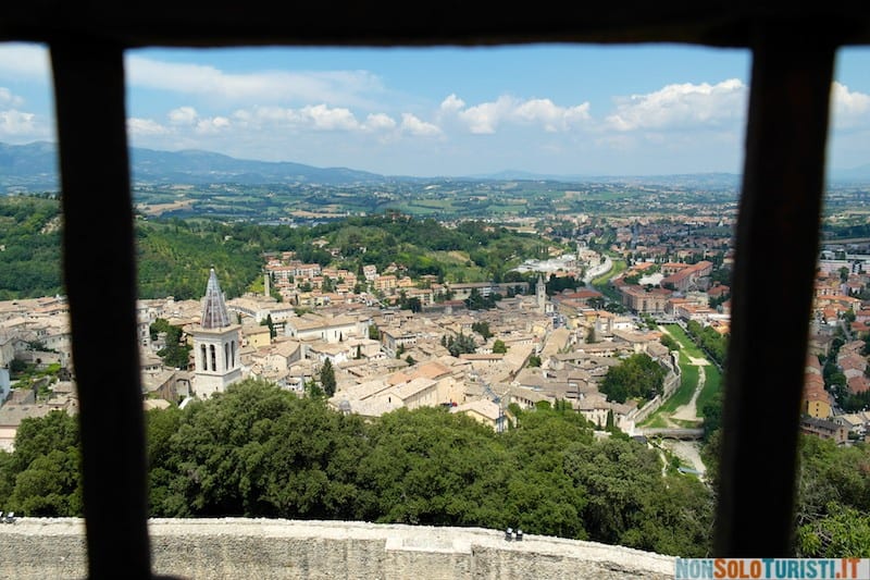 Panorama dalla Rocca di Spoleto