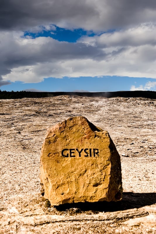 Geysir, geyser - Islanda