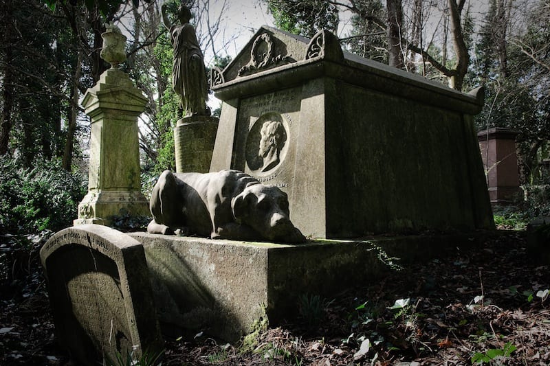 Il cimitero di Highgate - Londra, Regno Unito