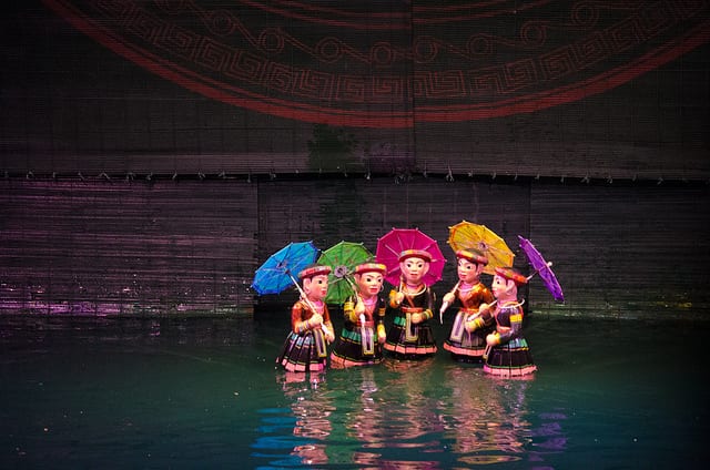 Marionette sull'acqua - Hanoi, VIetnam