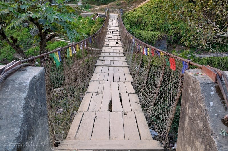 Ponte tibetano - Nepal