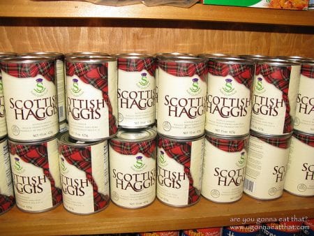 Haggis, cucina tradizionale - Scozia