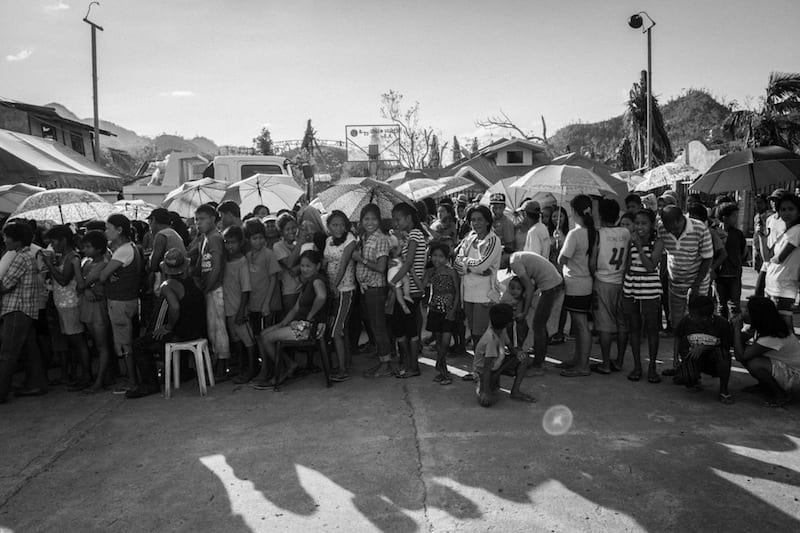 Volontariato nelle Filippine dopo il tifone Haiyan