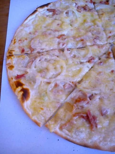 Pizza alsaziana - Francia