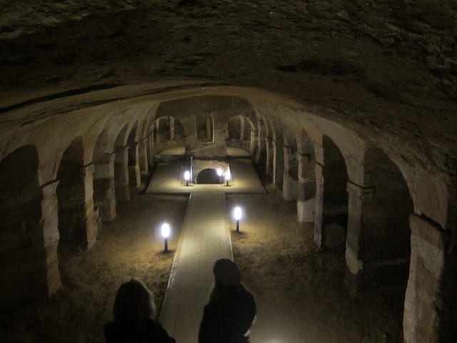 Grotte di Camerano, Marche, Italia