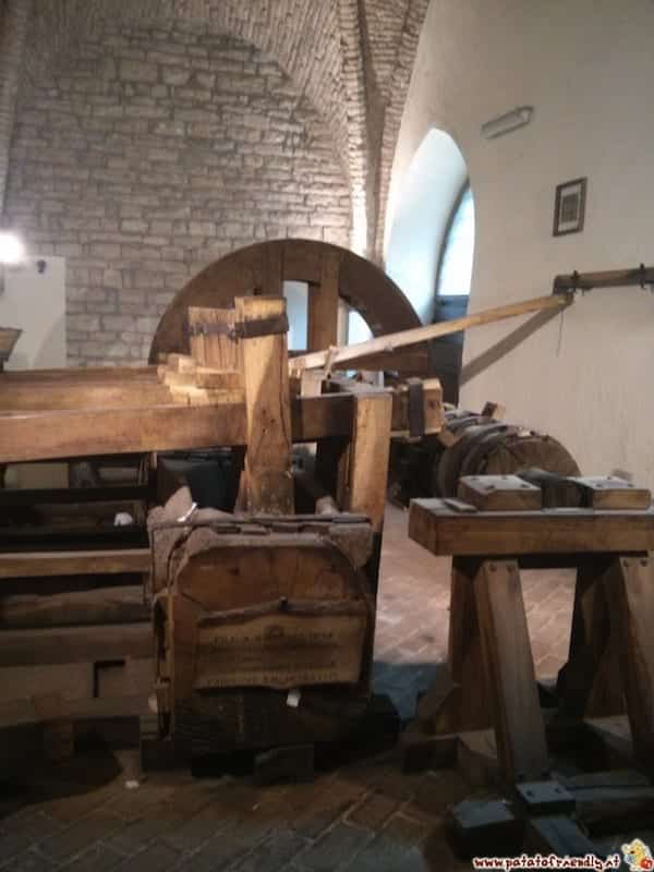 Museo della carta di Fabriano, Marche, Italia