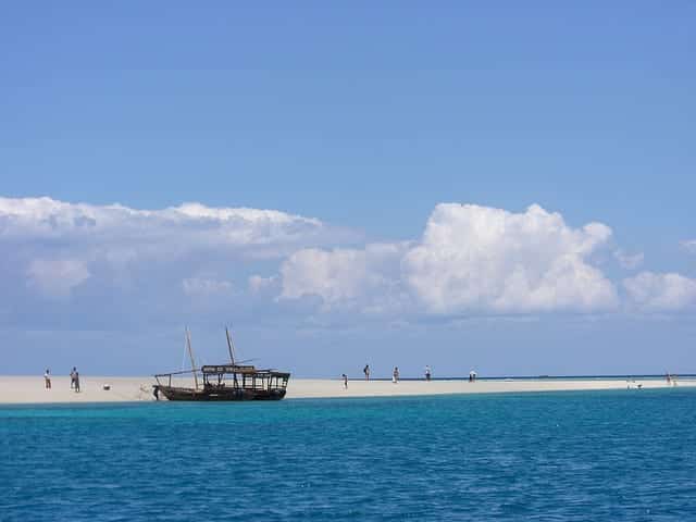 Sand Bank - Zanzibar, Tanzania