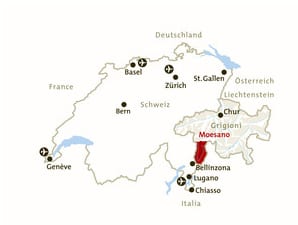 Moesano-piantina della Svizzera