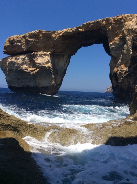 La Finestra Azzurra a Gozo, Malta