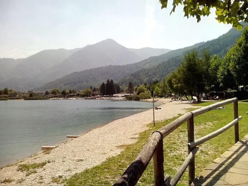 Viaggio in moto - Calceranica al Lago, Lago di Caldonazzo