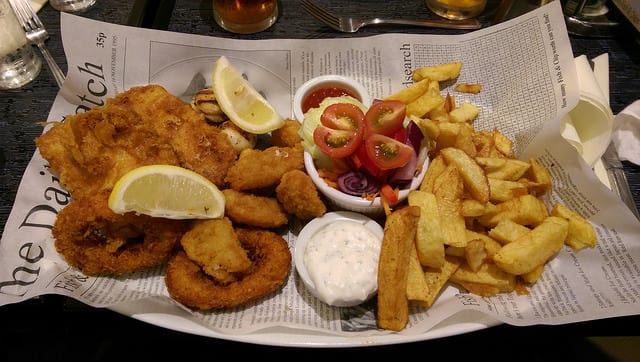Fish and chips - Londra - cucina inglese