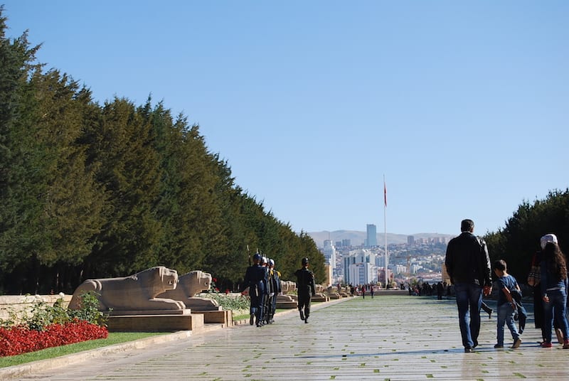Mausoleo di Atatürk - Ankara, Turchia