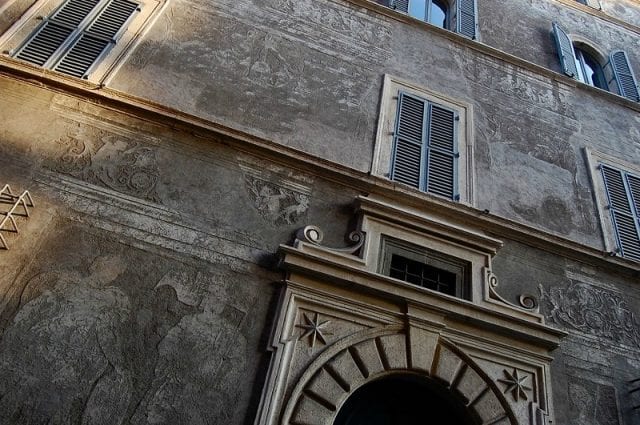 Palazzo Milesi - Roma, palazzi parlanti