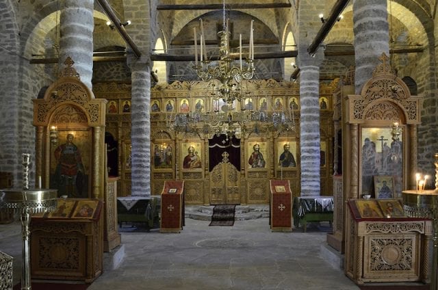 Chiesa di Timiou Stavrou interni - Grecia