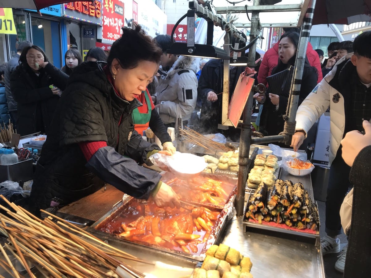 cibo in corea del sud