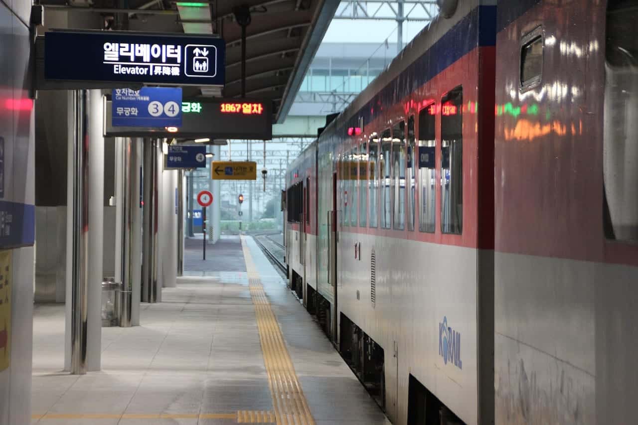 treni in corea del sud