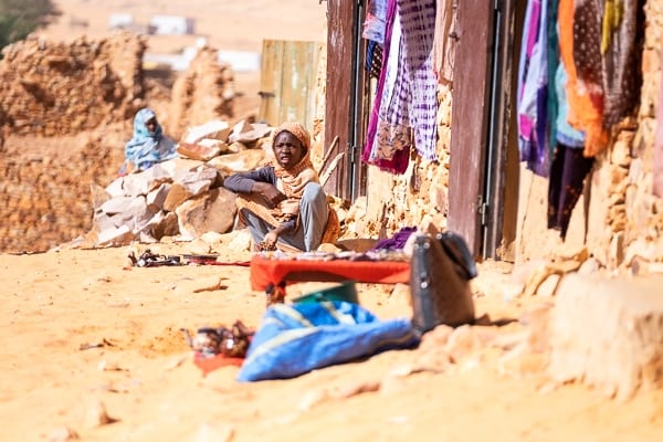 gente della Mauritania deserto