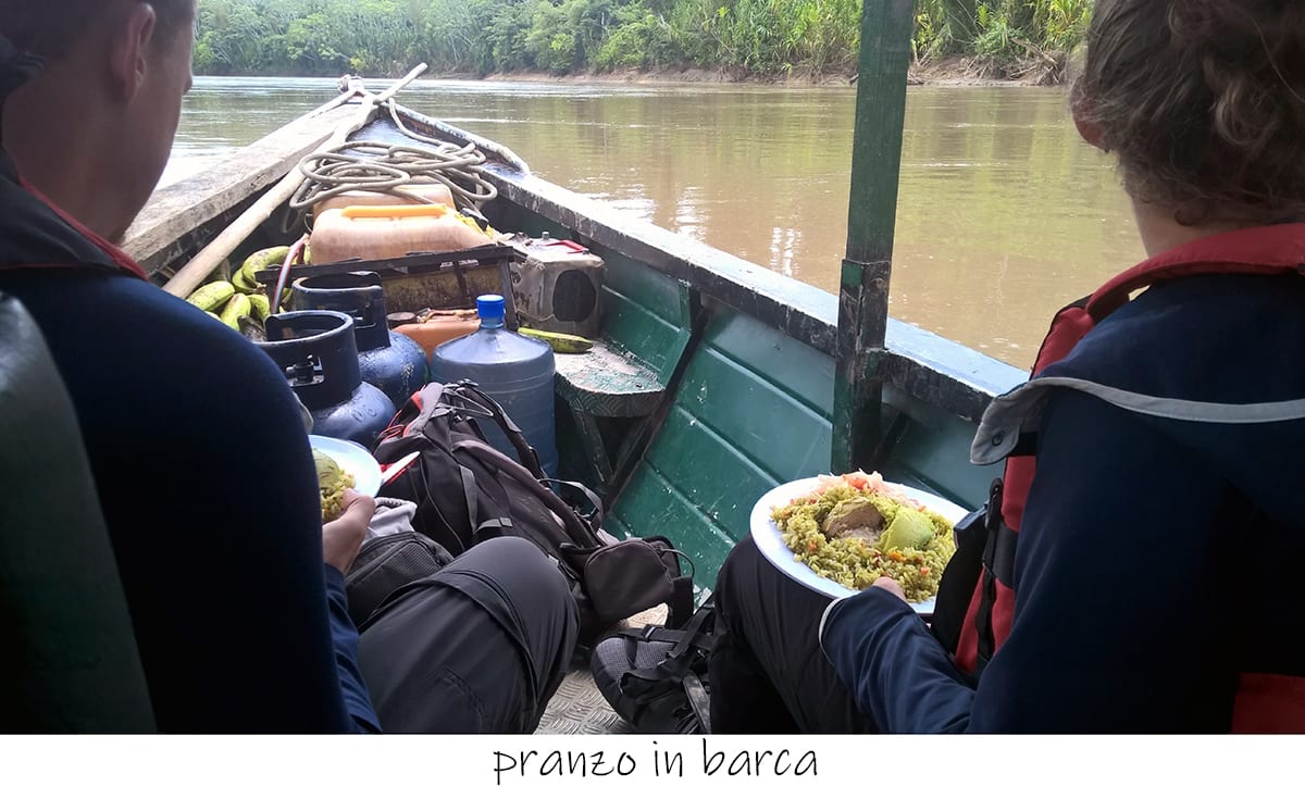 pranzo in barca a Camp a Tambo Blanquillo 