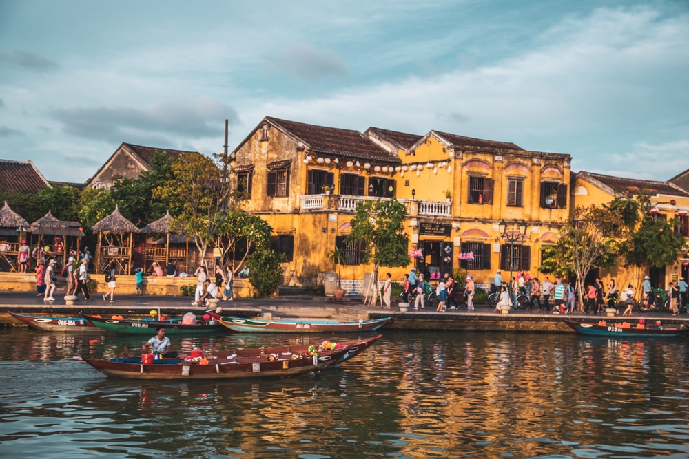 la citta' antica di Hoi an in Vietnam