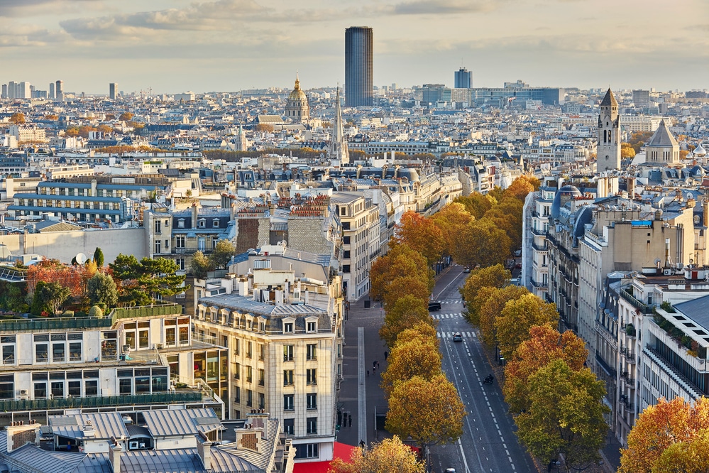 panorama dalla Tour Montparnasse