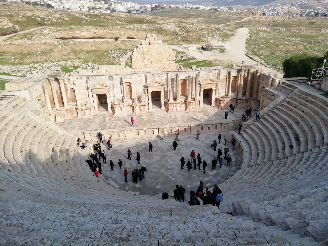 Il teatro romano di Jerash