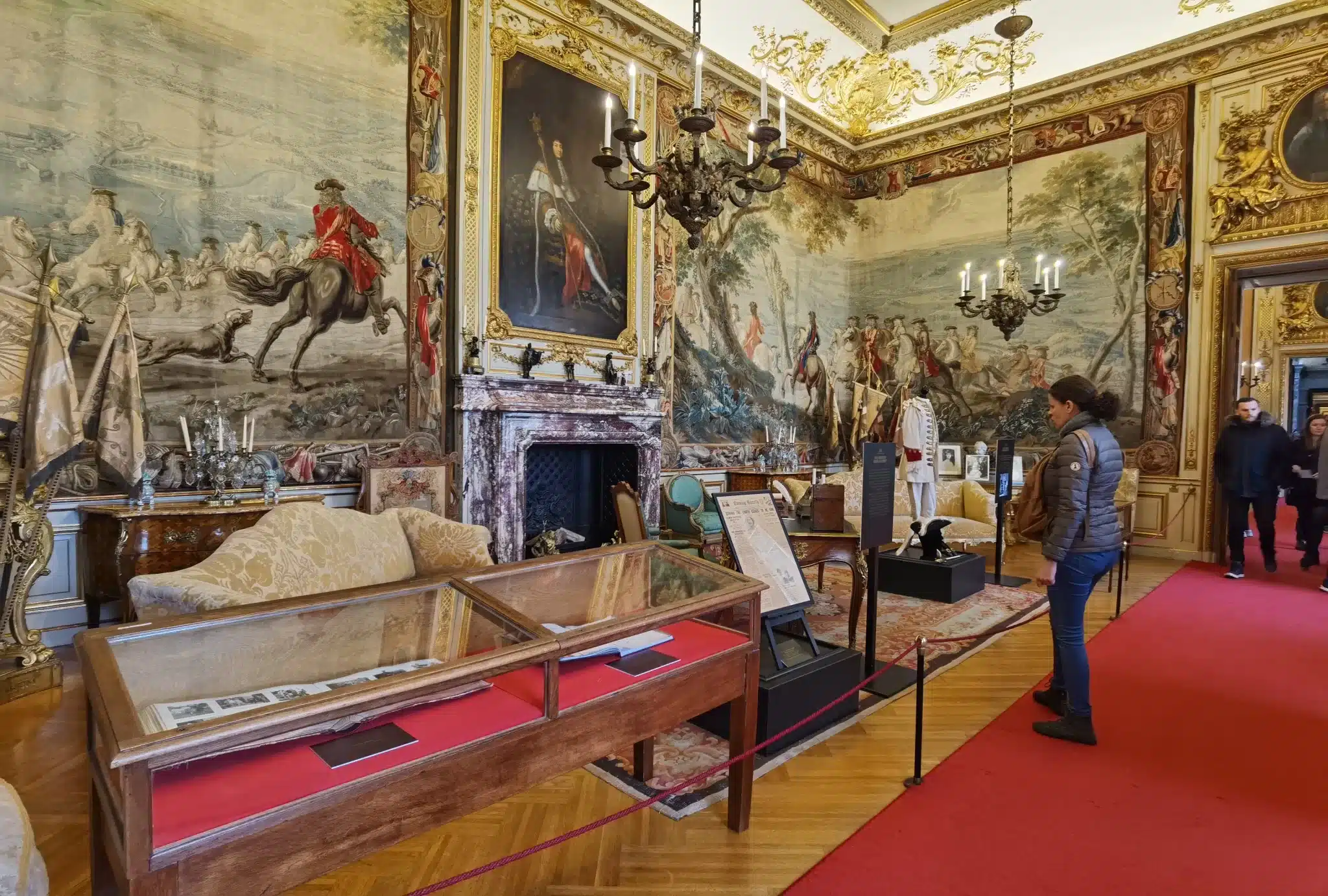 inside Blenheim Palace Oxfordshire