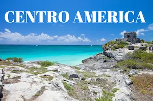 Paesaggi naturali del Centro America con spiagge, foreste e cultura locale