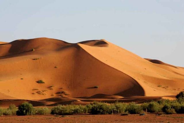 Il deserto maroccino (foto di wikicommons) Deserto, Marocco - Tende a 5 stelle