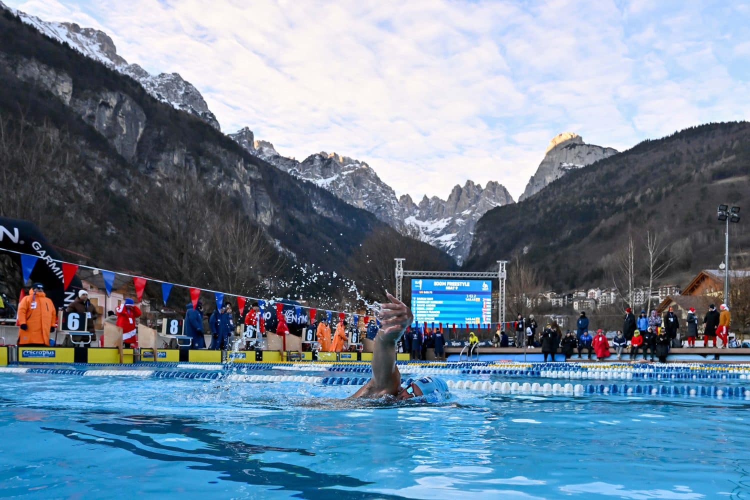 Europei Open di Ice Swimming piscina