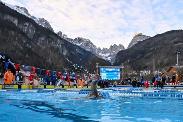 Europei Open di Ice Swimming piscina