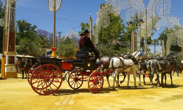 Feria del caballo a Jerez de la Frontera Feria del caballo a Jerez de la Frontera - Andalusia, Spagna