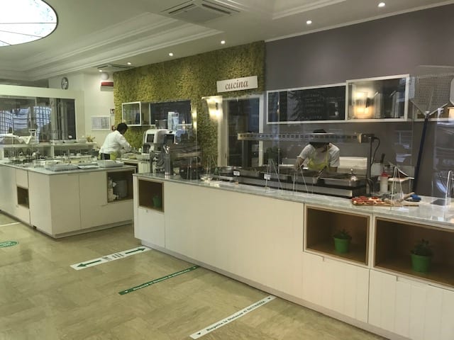 Hotel San Salvador di Bellaria Igea Marina il ristorante