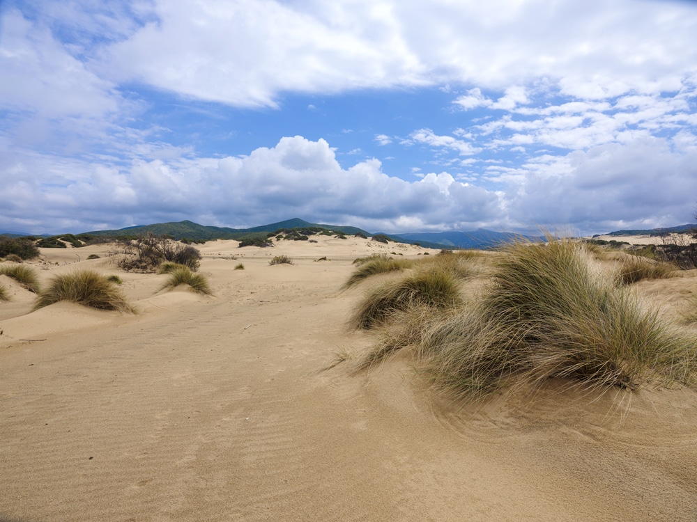 Le dune di Piscinas in Sardegna