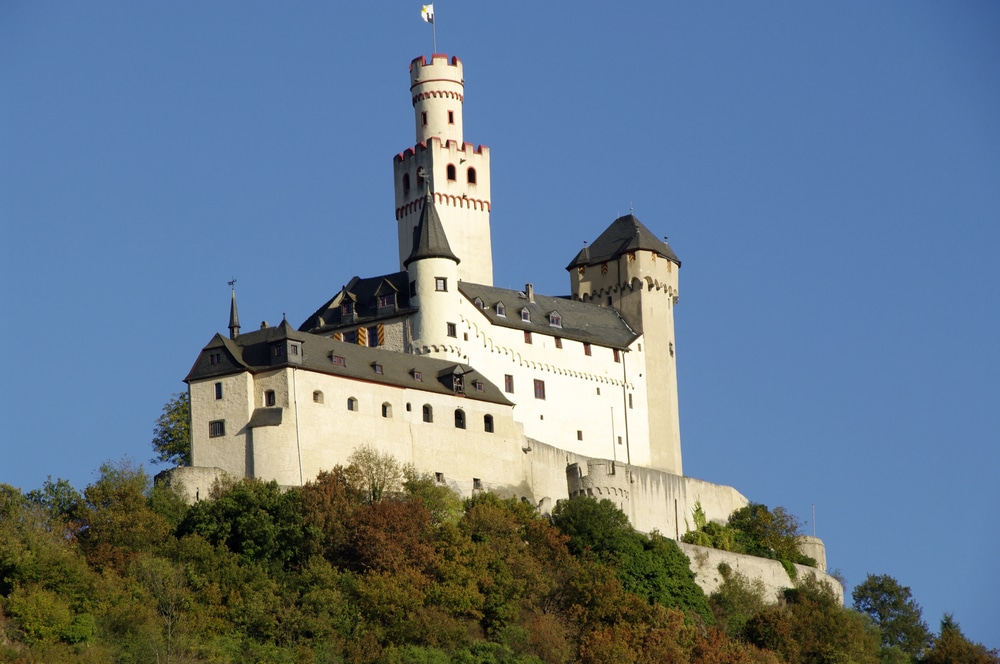 Fortezza di Marksburg Marksburg in Germania