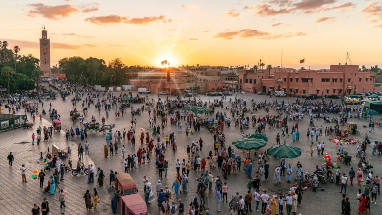 Marrakesh al tramonto