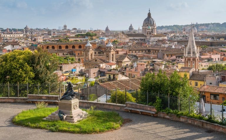 Cosa vedere a Roma gratis Terrazza del Pincio