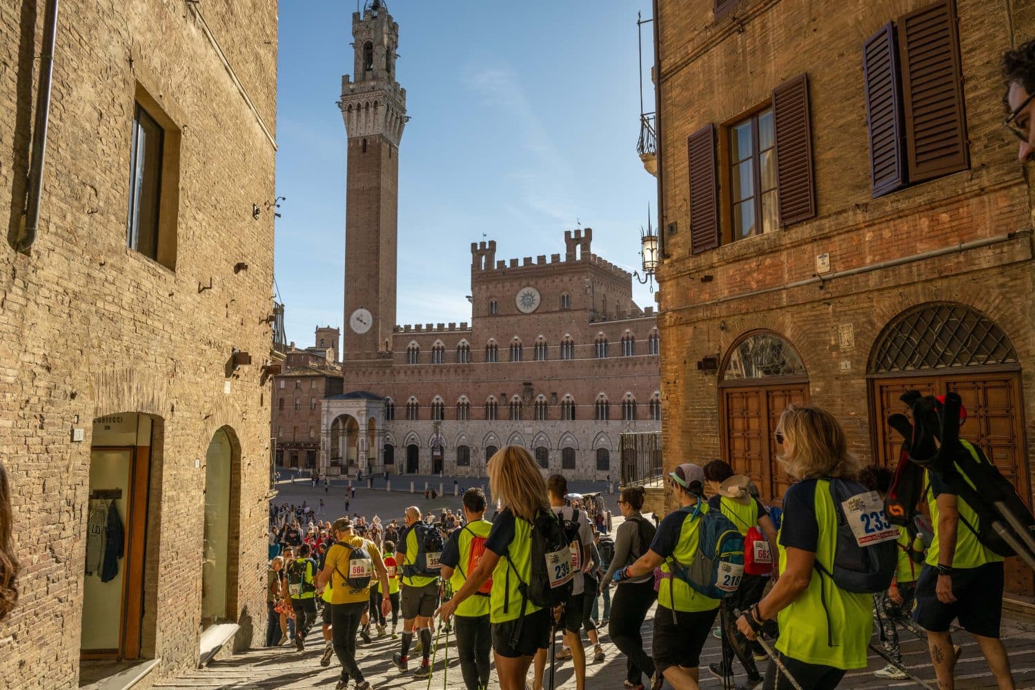Walking Francigena Ultramarathon in siena