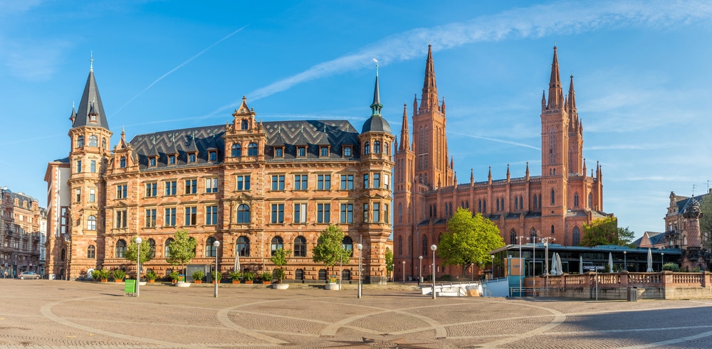 Stazione termale di Wiesbaden Wiesbaden in Germania