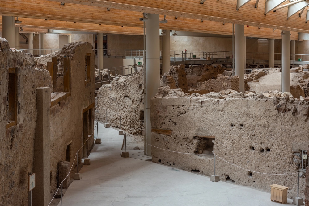 Akrotiri a Santorini