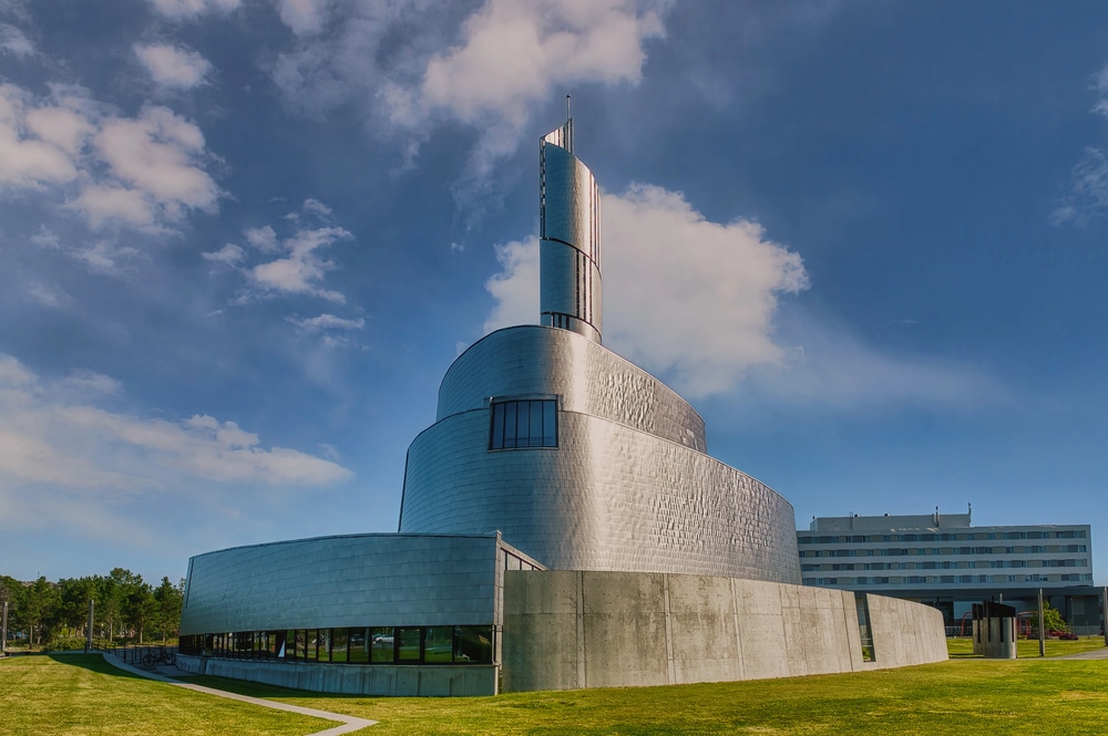 Cattedrale della Luce del Nord (foto di Christian Theede Christiansen) Cattedrale della Luce del Nord - Alta, Norvegia