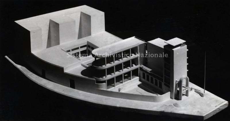 Casa del Balilla di Trastevere (foto dell'Archivio Centrale dello Stato) Casa del Balilla di Trastevere - Roma, Italy