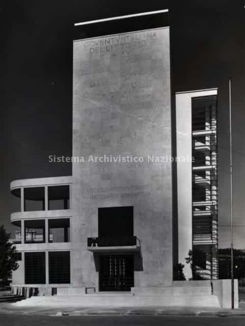 Casa del Balilla di Trastevere (foto dell'Archivio Centrale dello Stato) Casa del Balilla di Trastevere - Roma, Italy