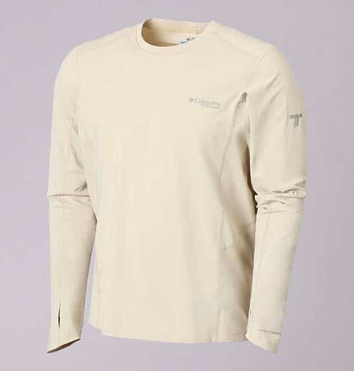 Maglia tecnica Columbia Diamond Peak Pro a maniche lunghe per trekking.